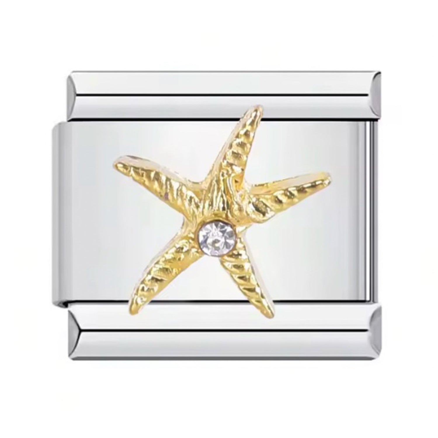3D Golden Starfish